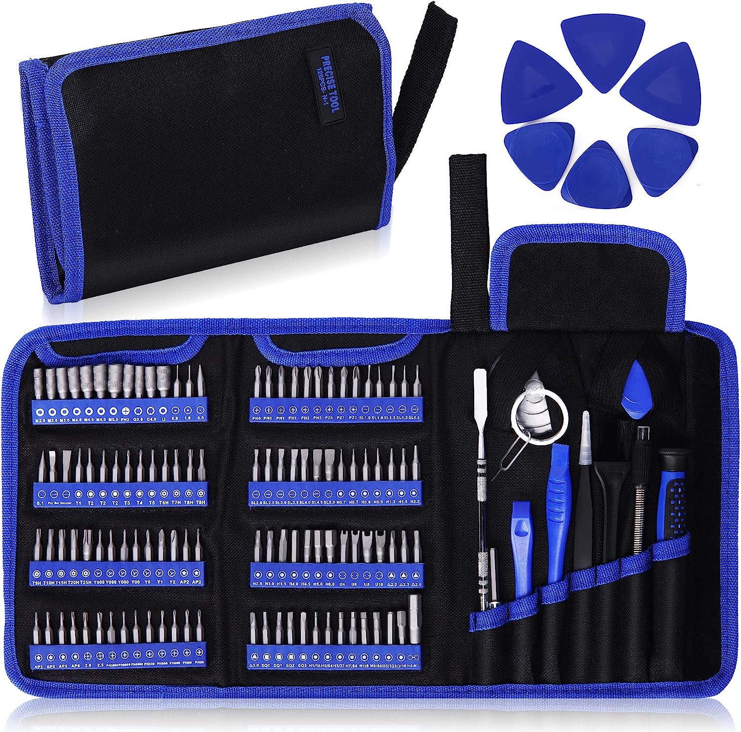 Professional locksmith screwdriver and repair tool kit