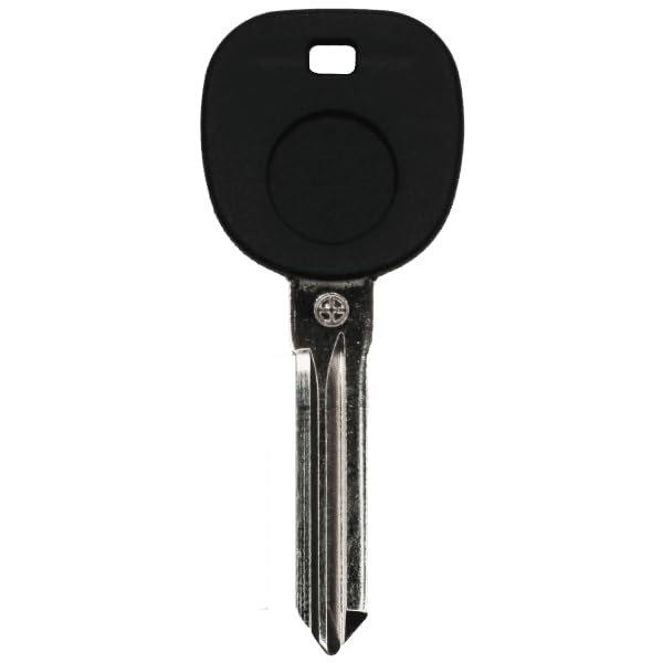Replacement transponder car key and blade