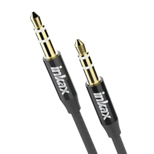 Universal 3.5mm Nylon Braided Aux Cable 3.3ft/1m Hi-Fi Sound, Audio Adapter Male to Male AUX Cord For Headphones, Car, Home Stereos, Speaker, Echo & More