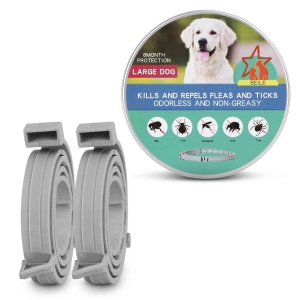 Flea and Tick Prevention Collar for Large Dogs - 12 Pack