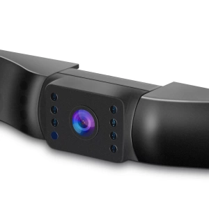 UX100 HD Backup Camera Rear View License Plate 150° Angle Reverse Camera, Clear Night Vision And Waterproof. Supports Any Pickup, Truck, Car & SUV.