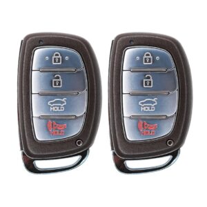 (9-Pack) Replacement 2017-2019 Hyundai Sonata Key Fob – FCC: CQOFD00120 – PN: 95440-C1500 – 4 Button