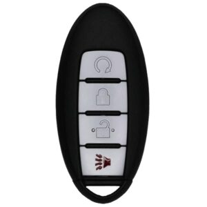 Replacement 2016 Nissan Murano Key Fob – FCC: 2AOKM-NI7 – PN: 285E3-9PA4A, 285E3-5AA3C, 285E3-5AA3D – 4 Button