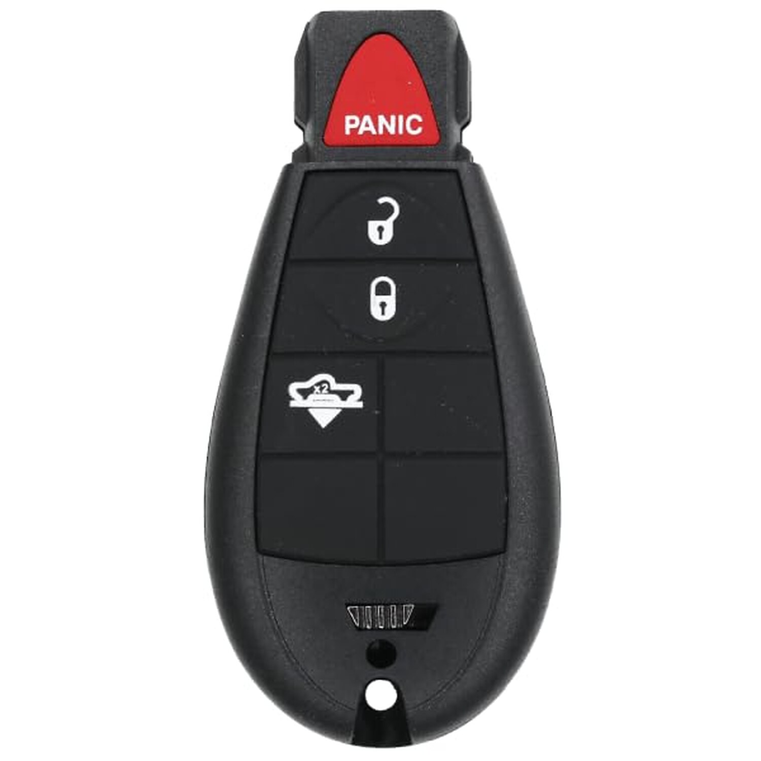 Replacement 2018 RAM Truck Key Fob – FCC: GQ4-53T, GQ453T – PN: 68521302 – 4 Button