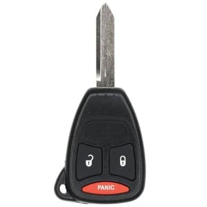 Replacement 2007 Dodge Caliber Key Fob – FCC: KOBDT04A – PN: 05183348AA – 3 Button