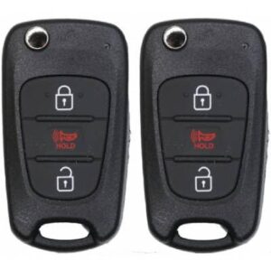 Replacement 2012-2013 Kia Rio Key Fob – FCC: TQ8-RKE-3F02 – PN: 95430-1W020 – 3 Button
