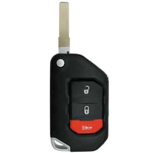 Replacement 2019-2023 Jeep Gladiator Key Fob – FCC: OHT1130261 – PN: 68416782, 68416782AA, 68416782AB – 3 Button