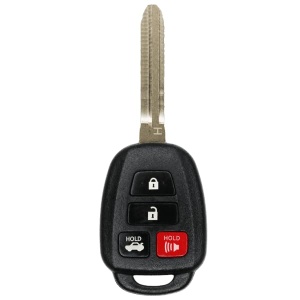 Replacement 2014-2019 Toyota Corolla / Camry Key Fob – FCC: HYQ12BDM, HYQ12BEL – PN: 89070-02880 – 4 Button