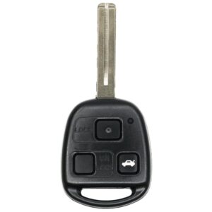 Replacement 1998-1999 Lexus LS400 Key Fob – FCC: HYQ1512V – PN: 89070-53531 – 3 Button