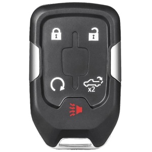 Replacement 2018-2019 GMC Sierra Key Fob – FCC: HYQ1EA – PN: 13508398, 13529632, 13591396 – 5 Button
