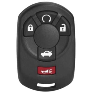 Replacement 2005 Cadillac STS Key Fob – FCC: M3N65981403 – PN: 15212383, 15212382 – 5 Button