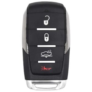 Replacement 2019 Ram 1500 Key Fob – FCC: OHT-4882056, OHT4882056 – PN: 68584152 – 4 Button