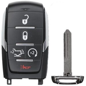 Replacement 2019 RAM 1500 Key Fob – FCC: OHT-4882056, OHT4882056 – PN: 68584154, 68584154AA – 5 Button