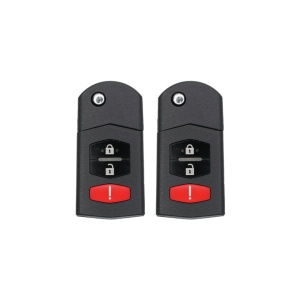 (2-Pack) Replacement 2014 Mazda Cx-9 Key Fob – PN: BCR2-67-5RY, CC43-67-5RYC – 3 Button