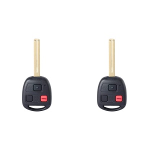 (2-Pack) Replacement 2001 Lexus GS300 Key Fob – FCC: HYQ1512V – PN: 89070-24040, 89070-33470 – 3 Button