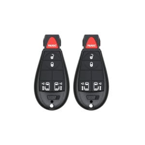 (2-Pack) Replacement 2012 Chrysler Town & Country Key Fob – FCC: IYZ-C01C – PN: 56046713 – 5 Button