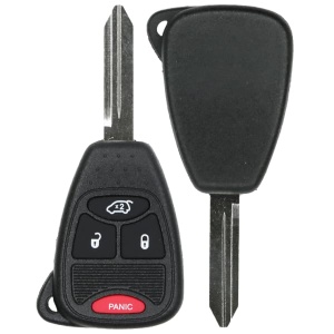 Replacement 2006 Jeep Liberty Key Fob – FCC: M3N65981772, M3N5WY72XX – PN: 04589053 – 4 Button