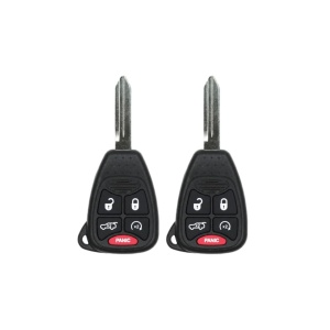 (2-Pack) Replacement 2014 Chrysler 200 Key Fob – FCC: OHT692427AA, OHT692713AA, KOBDT04A – PN: 68029834, 68003389 – 4 Button