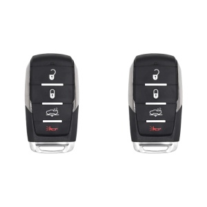 (2-Pack) Replacement 2023 RAM 1500 Limited Key Fob – FCC: OHT-4882056, OHT4882056 – PN: 68584152, 68584152AA – 4 Button