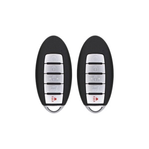 (2-Pack) Replacement 2019-2021 Nissan Murano, Pathfinder Key Fob – PN: 285E3-9UF7B, 285E3-9UF7A – 5 Button