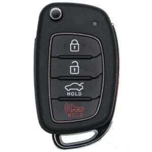 Replacement 2017-2020 Hyundai Sonata Key Fob – FCC: TQ8-RKE-4F25 – PN: 95430-C1210 – 4 Button