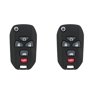 (2-Pack) Replacement 2008 Pontiac Grand Prix Key Fob – FCC: KOBGT04A – PN: 22733524 – 5 Button