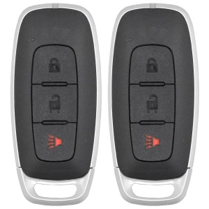 (2-Pack) Replacement 2023 Nissan Ariya Key Fob – FCC: KR5TXPZ1 – PN: 285E3-5MR1B – 3 Button
