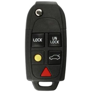 Replacement 2004-2008 Volvo S80 Key Fob – FCC: LQNP2T-APU – PN: 8688799 – 5 Button