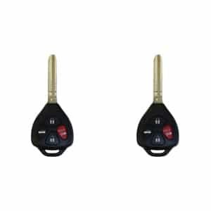 (2-Pack) Replacement 2018 Subaru BRZ Key Fob – FCC: HYQ12BBY – PN: 57497-CA110, 57497CA110 – 0 Button