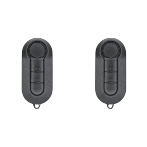 (2-Pack) Replacement 2014 Fiat 500L Key Fob – FCC: RX2TRF198, 2ADPXTRF198 – PN: N/A – 3 Button