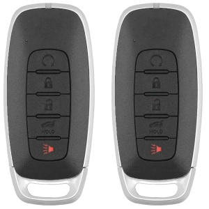 (2-Pack) Replacement 2022 Nissan Rogue Key Fob – FCC: KR5TXPZ3 – PN: 285E3-7LA7A – 5 Button