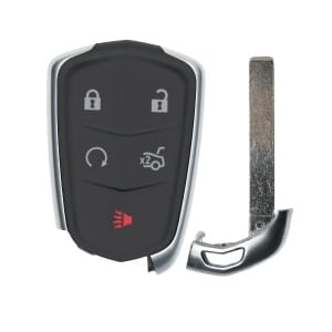 Replacement 2016-2020 Cadillac CT6 Key Fob – FCC: HYQ2EB – PN: 13510255, 13598538, 13598540 – 0 Button