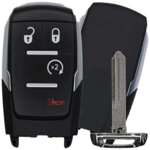 Replacement 2026 Ram 2500 3500 4500 5500 Key Fob – FCC: GQ4-76T – PN: 68547362 – 4 Button