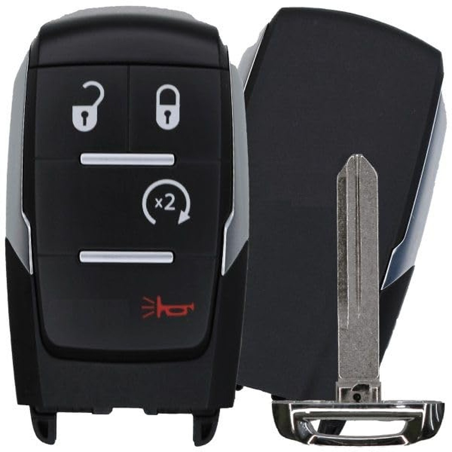 Replacement 2026 Ram 2500 3500 4500 5500 Key Fob – FCC: GQ4-76T – PN: 68547362 – 4 Button