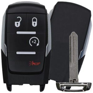 Replacement 026 Ram 2500 3500 4500 5500 Key Fob – FCC: GQ4-76T – PN: 68547362, 68547362AB – 4 Button