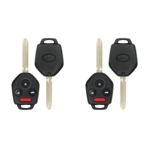 (2-Pack) Replacement 2015 Subaru Forester Key Fob – FCC: CWTWBU766 – PN: 57497-FJ031, 57497FJ031 – 4 Button
