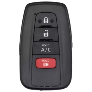 Replacement 2021 Toyota Prius Prime Key Fob – FCC: HYQ14FLA – PN: 89904-47790 – 4 Button