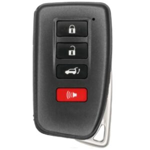 Replacement 2015-2017 Lexus NX200 / NX200t Key Fob – FCC: HYQ14FBA – PN: 89904-78470 – 4 Button