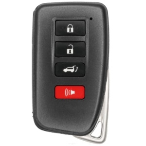 Replacement 2015 Lexus NX300 / NX300h Key Fob – FCC: HYQ14FBA – PN: 89904-78470 – 4 Button