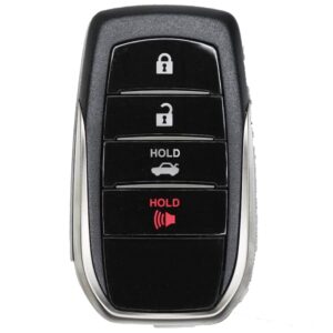 Replacement 2016 Toyota Mirai Key Fob – FCC: HYQ14FBA – PN: 89904-62020 – 4 Button