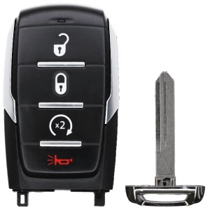 Replacement 026 RAM 1500 Key Fob – FCC: OHT-4882056, OHT4882056 – PN: 68584153 – 4 Button
