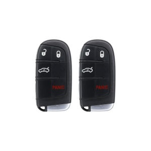 (2-Pack) Replacement 2021 Dodge Charger Key Fob – Fcc: M3M-40821302 – Pn: 68155686, 68394190 – 4 Button