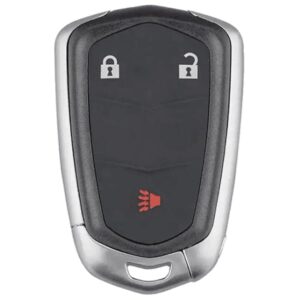 Replacement 2015-2016 Cadillac SRX Key Fob – FCC: HYQ2AB, 2AOKM-G2AB – PN: 13580797, 13598525 – 3 Button