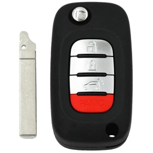 Replacement 2015 Smart Fortwo Key Fob – FCC: CWTWB1G767 – PN: CWTWB1G767 – 0 Button