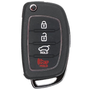 Replacement 2015-2019 Hyundai Santa Fe Key Fob – FCC: TQ8-RKE-4F31 – PN: 95430-2W110 – 4 Button
