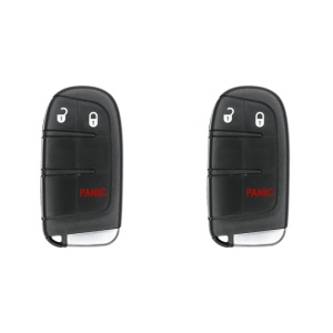 (2-Pack) Replacement 2014-2020 Jeep Grand Cherokee Key Fob – FCC: M3N-40821302, M3N40821302 – PN: 68066349AD – 3 Button