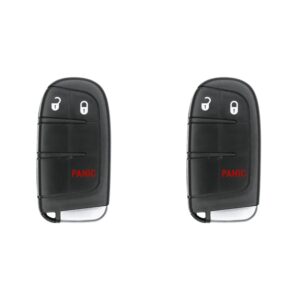 Replacement 2014-2020 Jeep Grand Cherokee Key Fob – FCC: M3N-40821302, M3N40821302 – PN: 68066349AD – 3 Button