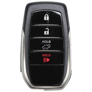 Replacement 2018-2019 Toyota Land Cruiser Key Fob – FCC: HYQ14FBA – PN: 89904-60M80 – 4 Button