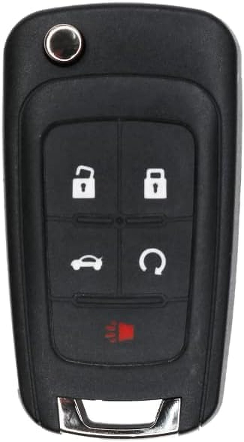 Replacement 2010-2021 Chevy Cruze Equinox Camaro Buick LaCrosse GMC Terrain Key Fob – FCC: OHT01060512 – 5 Button - Image 2