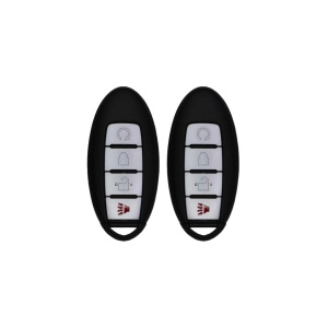 (2-Pack) Replacement 2018 Nissan Murano Key Fob – FCC: 2AOKM-NI7 – PN: 285E3-9PA4A, 285E3-5AA3C, 285E3-5AA3D – 4 Button